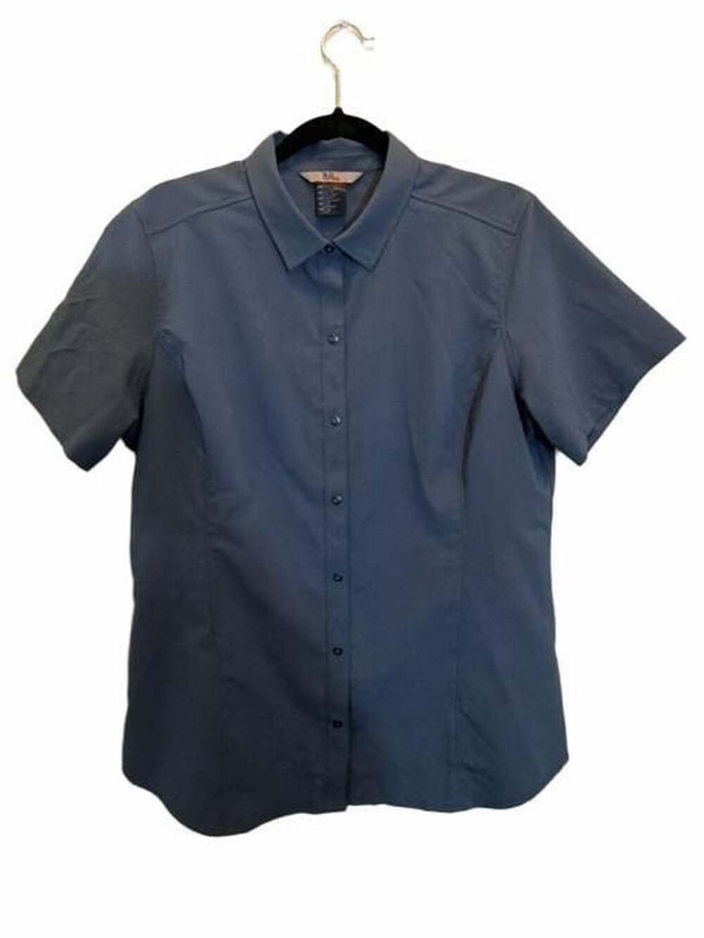 5.11 Tactical Women's Short Sleeve Button Down Shirt Blue